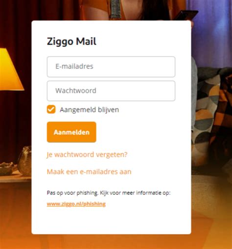 Inloggen op Ziggo Webmail 